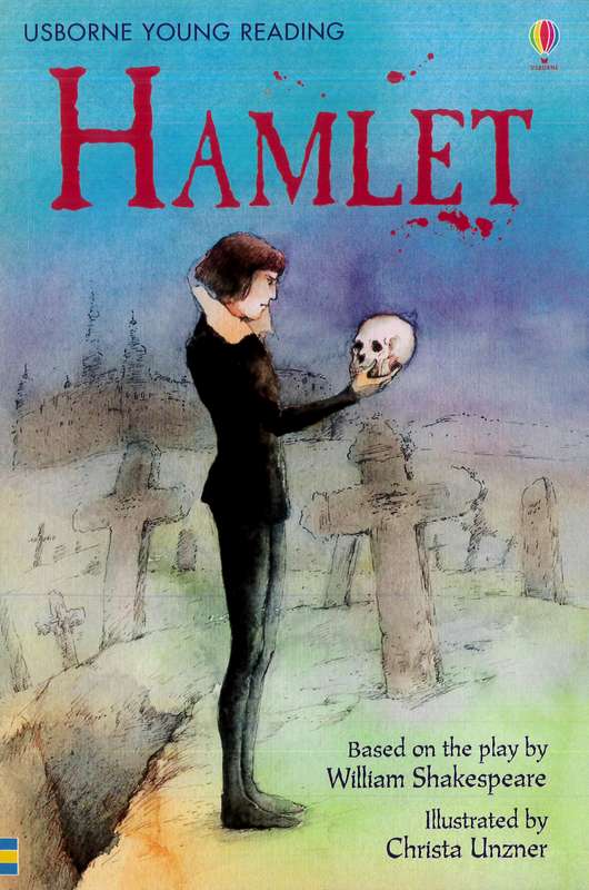 Usborne Young Reading - "Hamlet"-rebooked, children's book, teenager's book, second hand book, english book, 小童書,青少年書,二手書,英文書