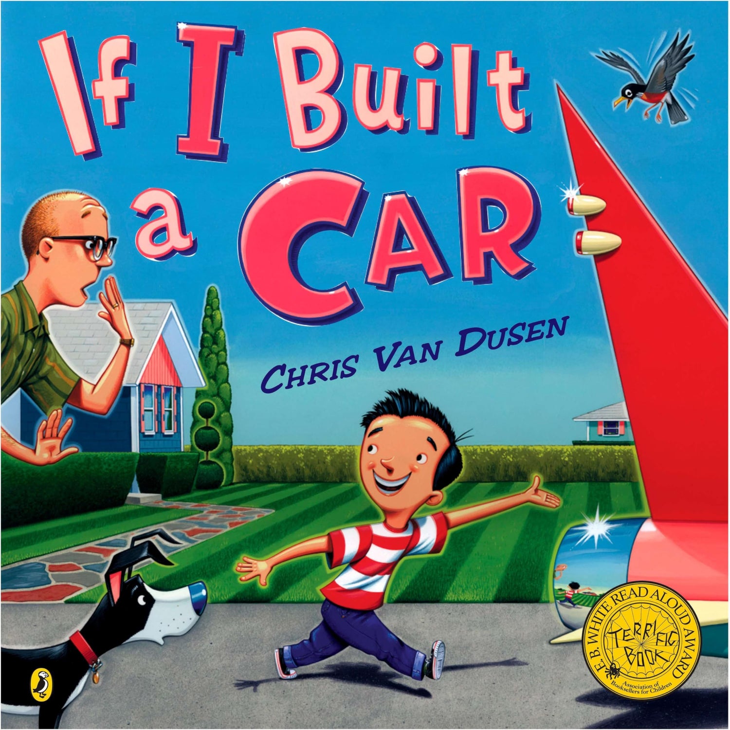If I Built a Car-rebooked, children's book, teenager's book, second hand book, english book, 小童書,青少年書,二手書,英文書