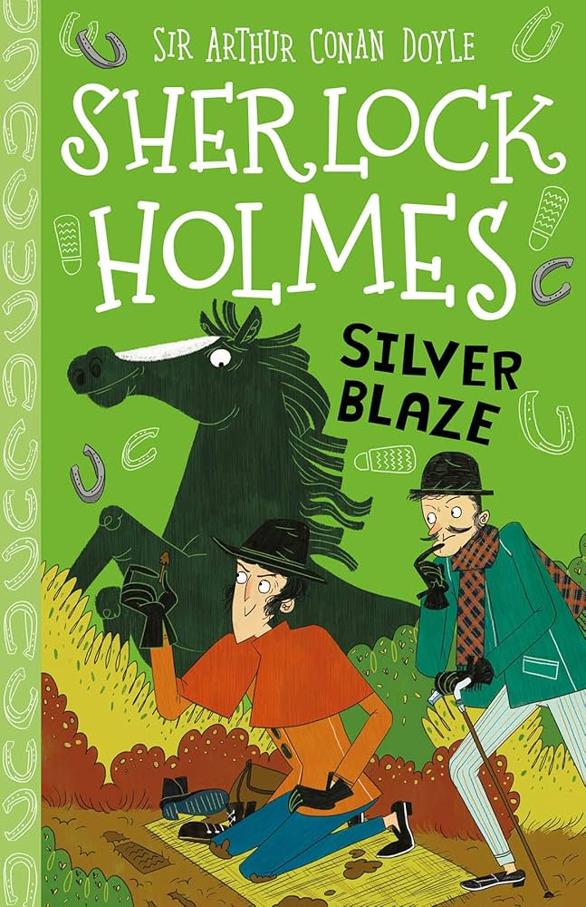 Sherlock Holmes - "Silver Blaze"-rebooked, children's book, teenager's book, second hand book, english book, 小童書,青少年書,二手書,英文書