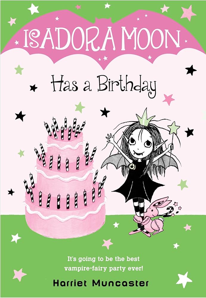 Isadora Moon - "Has a Birthday"-rebooked, children's book, teenager's book, second hand book, english book, 小童書,青少年書,二手書,英文書