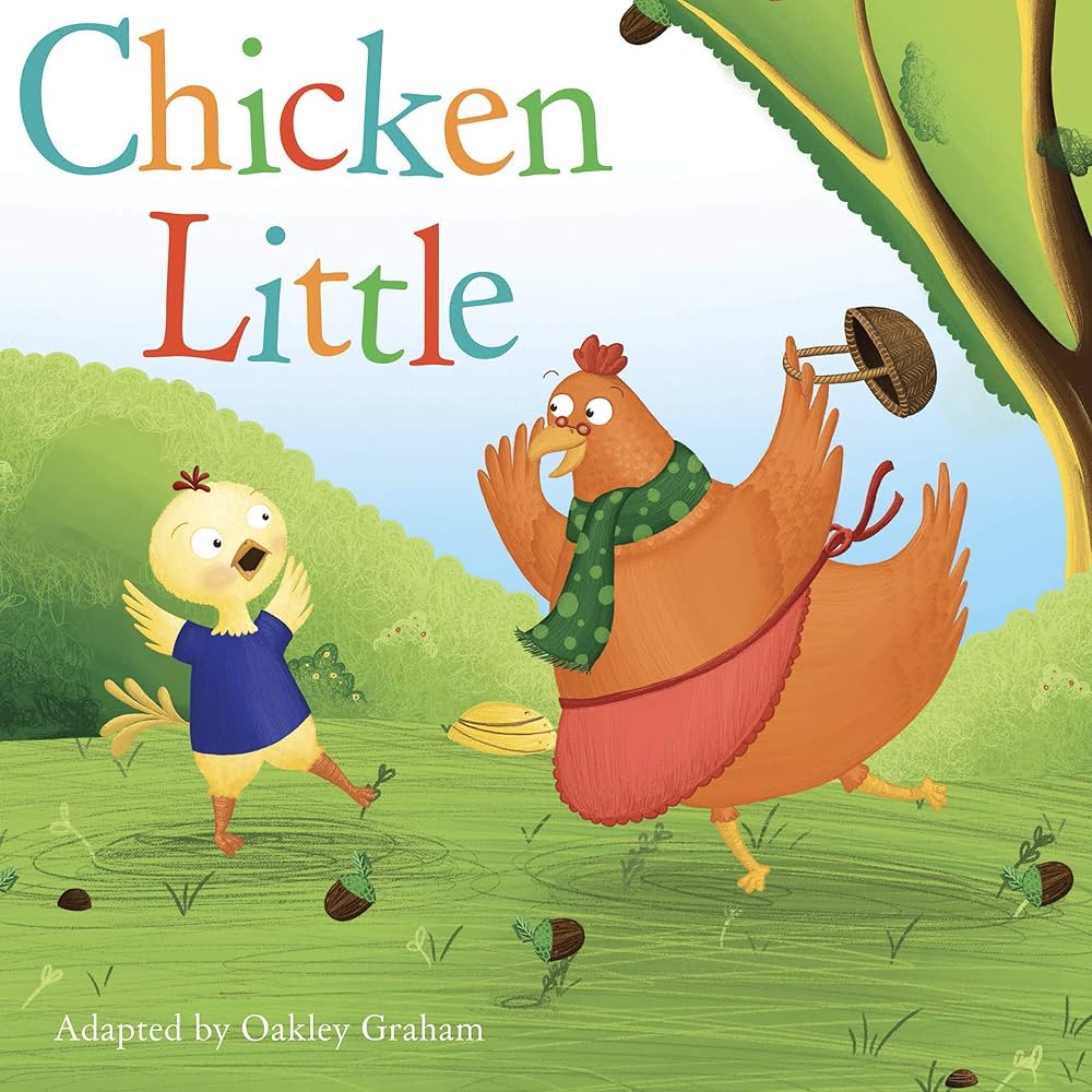 Chicken Little-rebooked, children's book, teenager's book, second hand book, english book, 小童書,青少年書,二手書,英文書