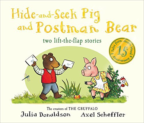 Hide-and-Seek Pig and Postman Bear two lift-the-flap stories