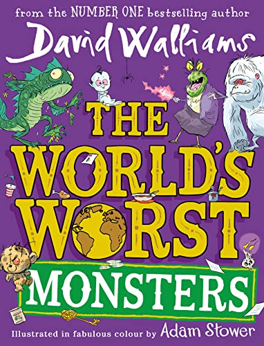 The World's Worst Monsters-rebooked, children's book, teenager's book, second hand book, english book, 小童書,青少年書,二手書,英文書