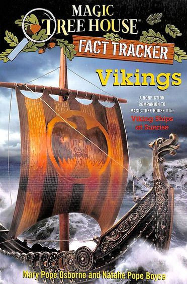 Magic Tree House : Fact Tracker "Vikings"-rebooked, children's book, teenager's book, second hand book, english book, 小童書,青少年書,二手書,英文書