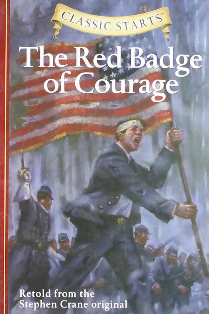 Classic Starts "The Red Badge of Courage"-rebooked, children's book, teenager's book, second hand book, english book, 小童書,青少年書,二手書,英文書