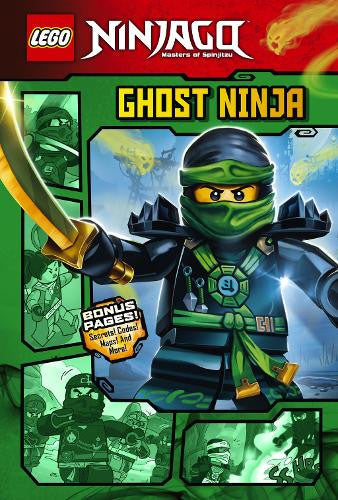 Lego Ninjago - "Ghost Ninja"-rebooked, children's book, teenager's book, second hand book, english book, 小童書,青少年書,二手書,英文書