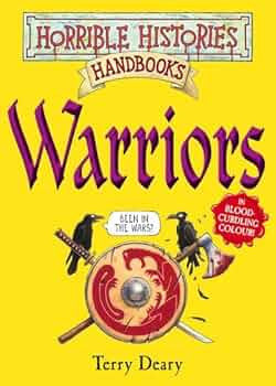 Horrible Histories: Handbooks - "Warriors"-rebooked, children's book, teenager's book, second hand book, english book, 小童書,青少年書,二手書,英文書