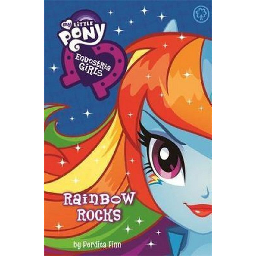My Little Pony: Equestria Girls - "Rainbow Rocks"-rebooked, children's book, teenager's book, second hand book, english book, 小童書,青少年書,二手書,英文書