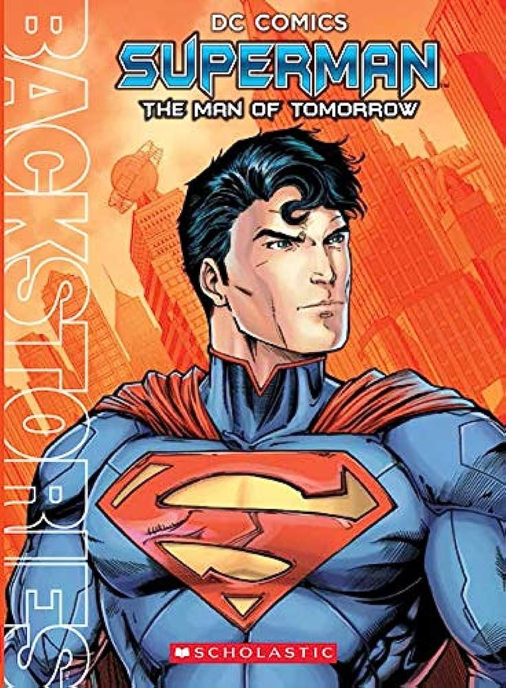 DC Comics Superman - "The Man of Tomorrow"-rebooked, children's book, teenager's book, second hand book, english book, 小童書,青少年書,二手書,英文書