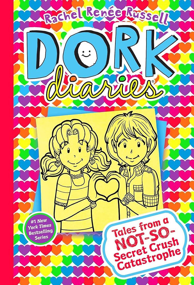 Dork Diaries - "Tales from a Not-So-Secret Crush Catastrophe"-rebooked, children's book, teenager's book, second hand book, english book, 小童書,青少年書,二手書,英文書