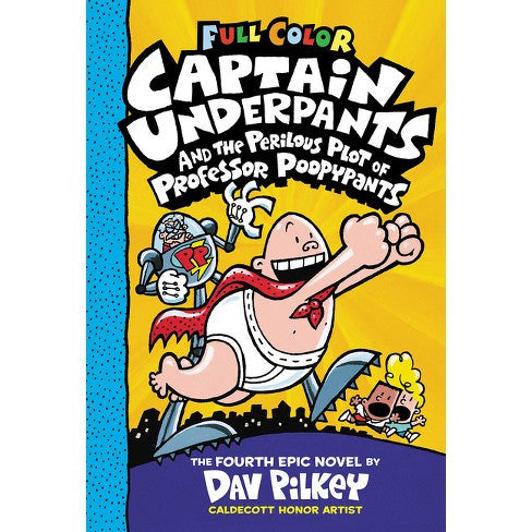 Captain Underpants and the Perilous Plot of Professor Poopypants-rebooked, children's book, teenager's book, second hand book, english book, 小童書,青少年書,二手書,英文書