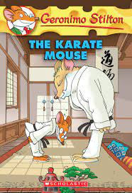 Geronimo Stilton - "The Karate Mouse"-rebooked, children's book, teenager's book, second hand book, english book, 小童書,青少年書,二手書,英文書
