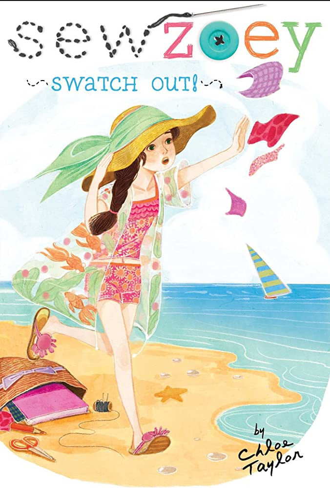 Sew Zoey - "Swatch Out!"-rebooked, children's book, teenager's book, second hand book, english book, 小童書,青少年書,二手書,英文書