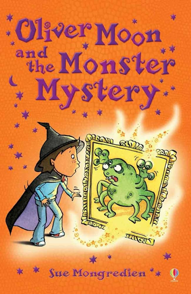 Oliver Moon and the Monster Mystery-rebooked, children's book, teenager's book, second hand book, english book, 小童書,青少年書,二手書,英文書