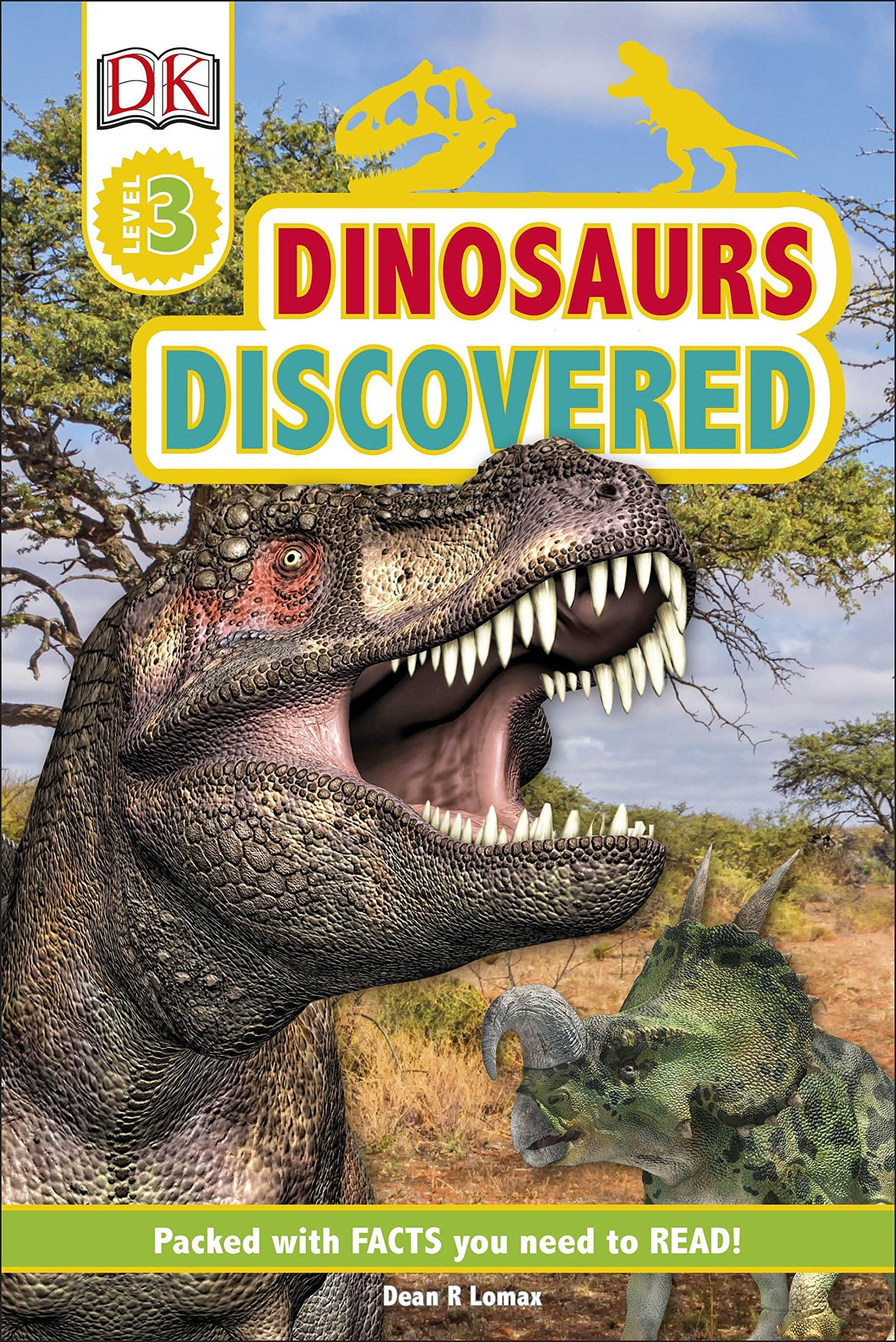 DK (Level 3) - "Dinosaurs Discovered"-rebooked, children's book, teenager's book, second hand book, english book, 小童書,青少年書,二手書,英文書