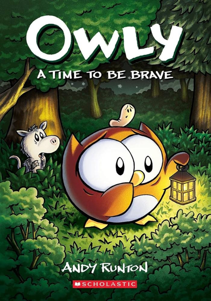 Owly -"A Time To Be Brave"-rebooked, children's book, teenager's book, second hand book, english book, 小童書,青少年書,二手書,英文書