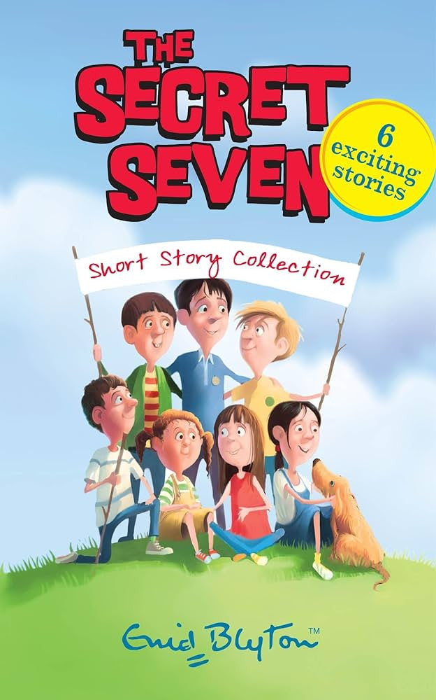 The Secret Seven: Short Story Collection-rebooked, children's book, teenager's book, second hand book, english book, 小童書,青少年書,二手書,英文書
