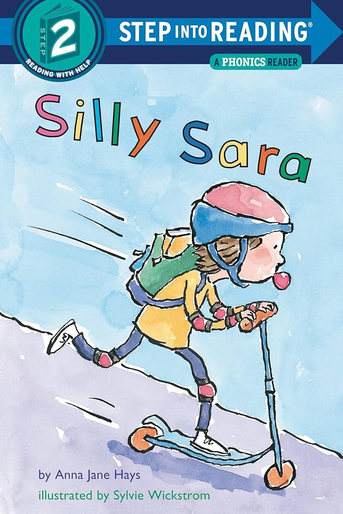 Step into Reading (Step 2) - "Silly Sara"-rebooked, children's book, teenager's book, second hand book, english book, 小童書,青少年書,二手書,英文書