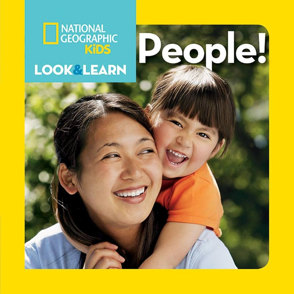 National Geographic Kids (Look & Learn) - "People!"-rebooked, children's book, teenager's book, second hand book, english book, 小童書,青少年書,二手書,英文書