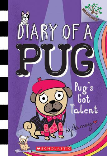 Diary of a Pug - "Pug's Got Talent"-rebooked, children's book, teenager's book, second hand book, english book, 小童書,青少年書,二手書,英文書
