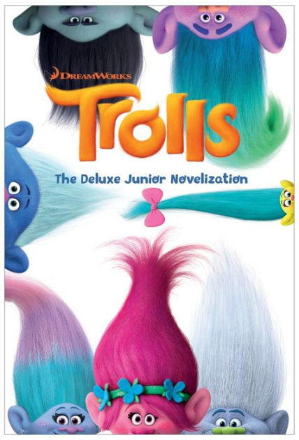 Trolls: The Deluxe Junior Novelization-rebooked, children's book, teenager's book, second hand book, english book, 小童書,青少年書,二手書,英文書