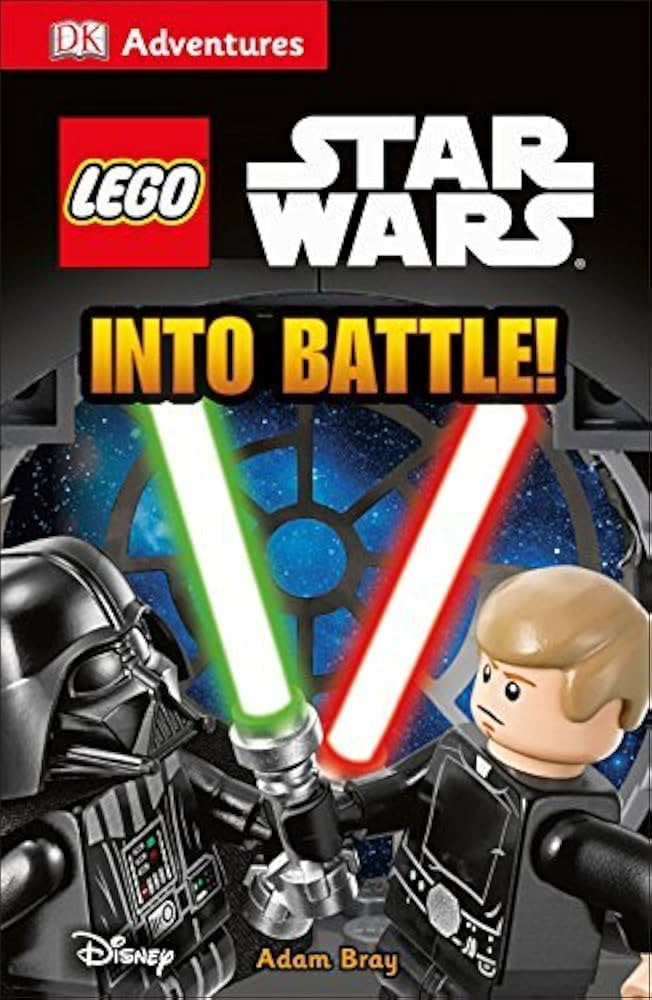 Lego Star Wars - "Into Battle!"-rebooked, children's book, teenager's book, second hand book, english book, 小童書,青少年書,二手書,英文書