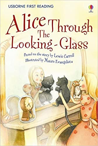 Usborne Young Reading - Alice Through the Looking-Glass-rebooked, children's book, teenager's book, second hand book, english book, 小童書,青少年書,二手書,英文書