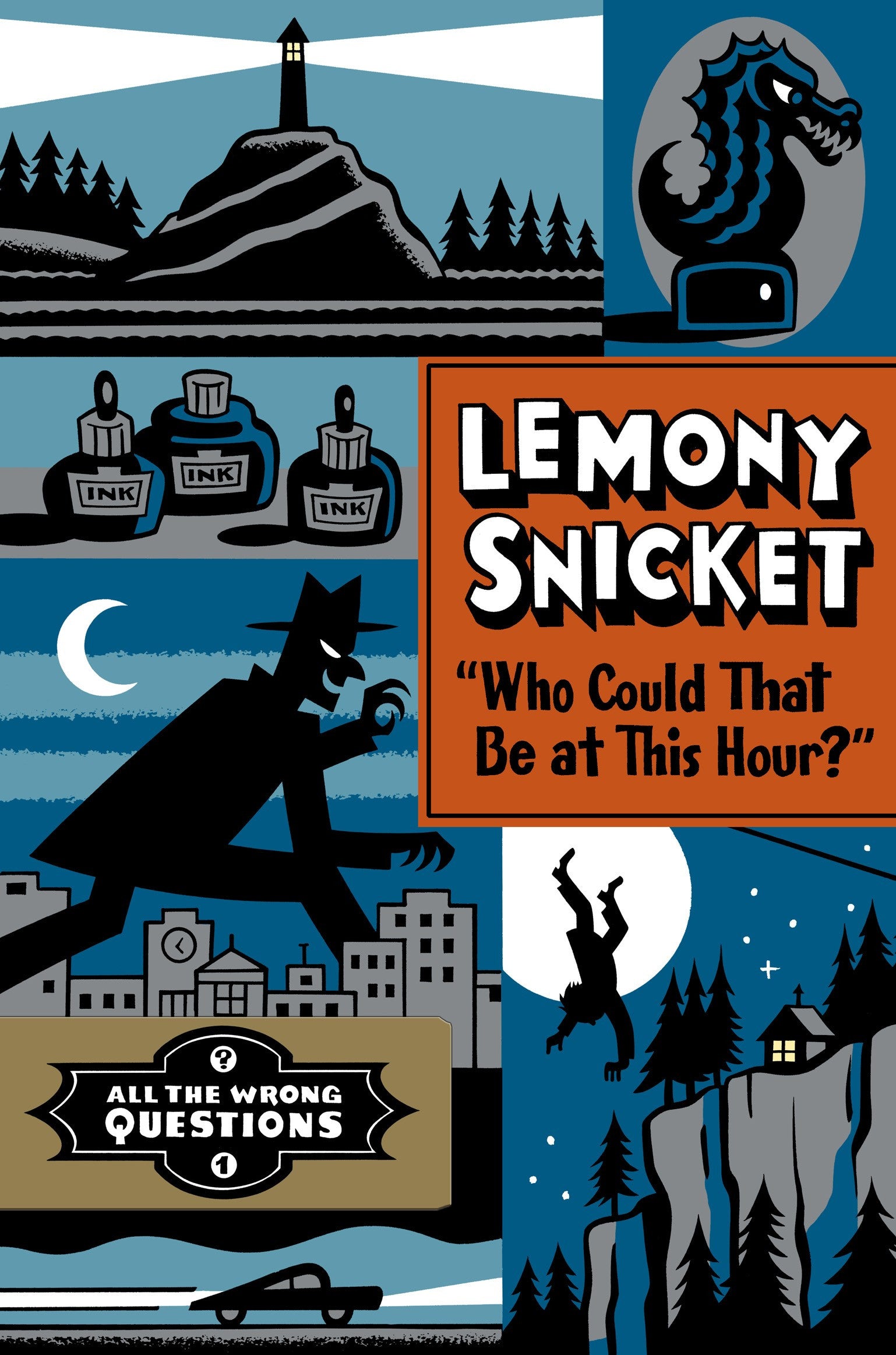 All The Wrong Questions (#1) - "Who Could That Be at This Hour?"-rebooked, children's book, teenager's book, second hand book, english book, 小童書,青少年書,二手書,英文書