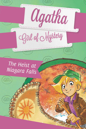 Agatha Girl of Mystery - "The Heist at Niagara Falls"-rebooked, children's book, teenager's book, second hand book, english book, 小童書,青少年書,二手書,英文書