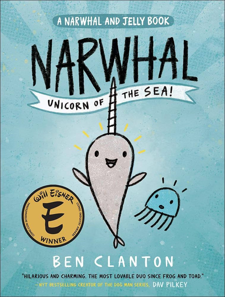 Narwhal - "Unicorn Of The Sea!"-rebooked, children's book, teenager's book, second hand book, english book, 小童書,青少年書,二手書,英文書