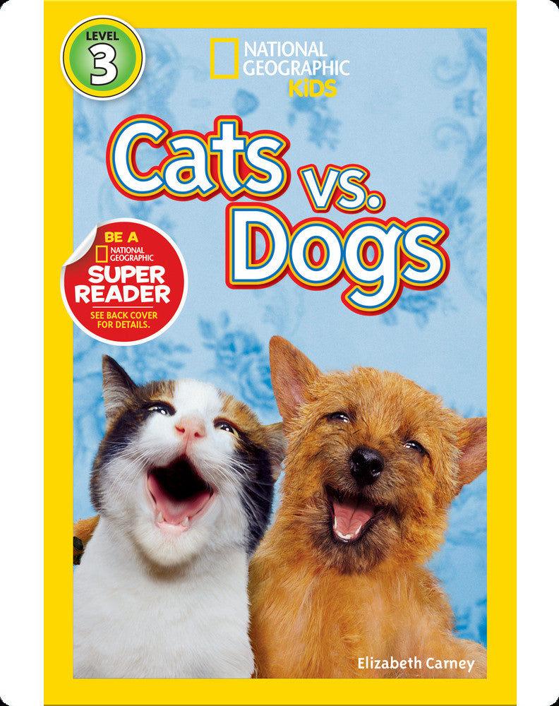 National Geographic Kids (Level 3) - "Cats and Dogs"-rebooked, children's book, teenager's book, second hand book, english book, 小童書,青少年書,二手書,英文書