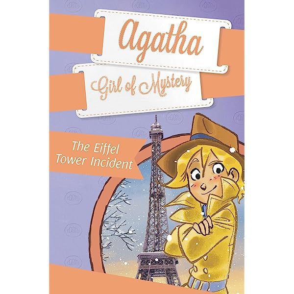 Agatha Girl of Mystery - "The Eiffel Tower Incident"-rebooked, children's book, teenager's book, second hand book, english book, 小童書,青少年書,二手書,英文書