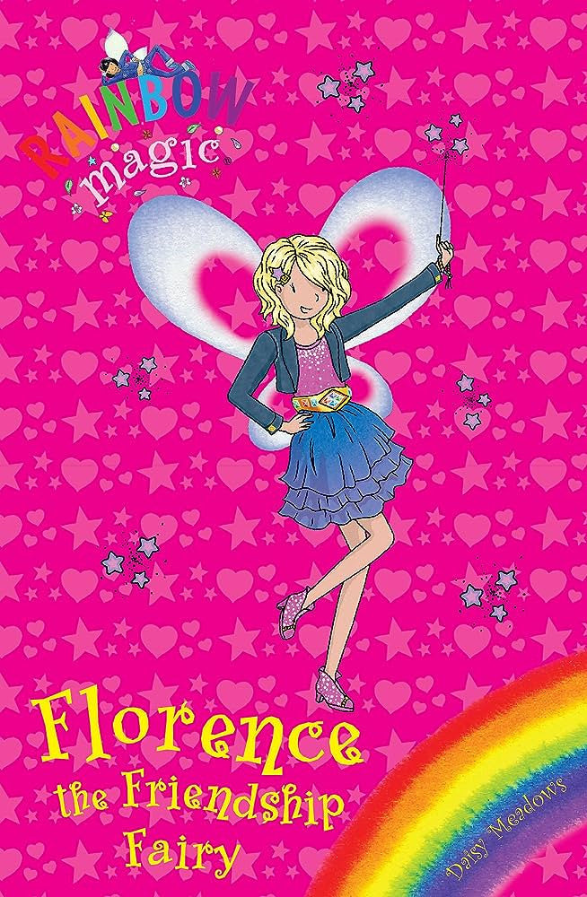 Rainbow Magic - "Florence the Friendship Fairy"-rebooked, children's book, teenager's book, second hand book, english book, 小童書,青少年書,二手書,英文書