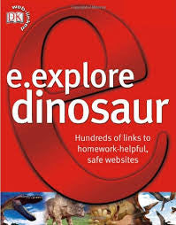 e. explore- "Dinosaur"-rebooked, children's book, teenager's book, second hand book, english book, 小童書,青少年書,二手書,英文書