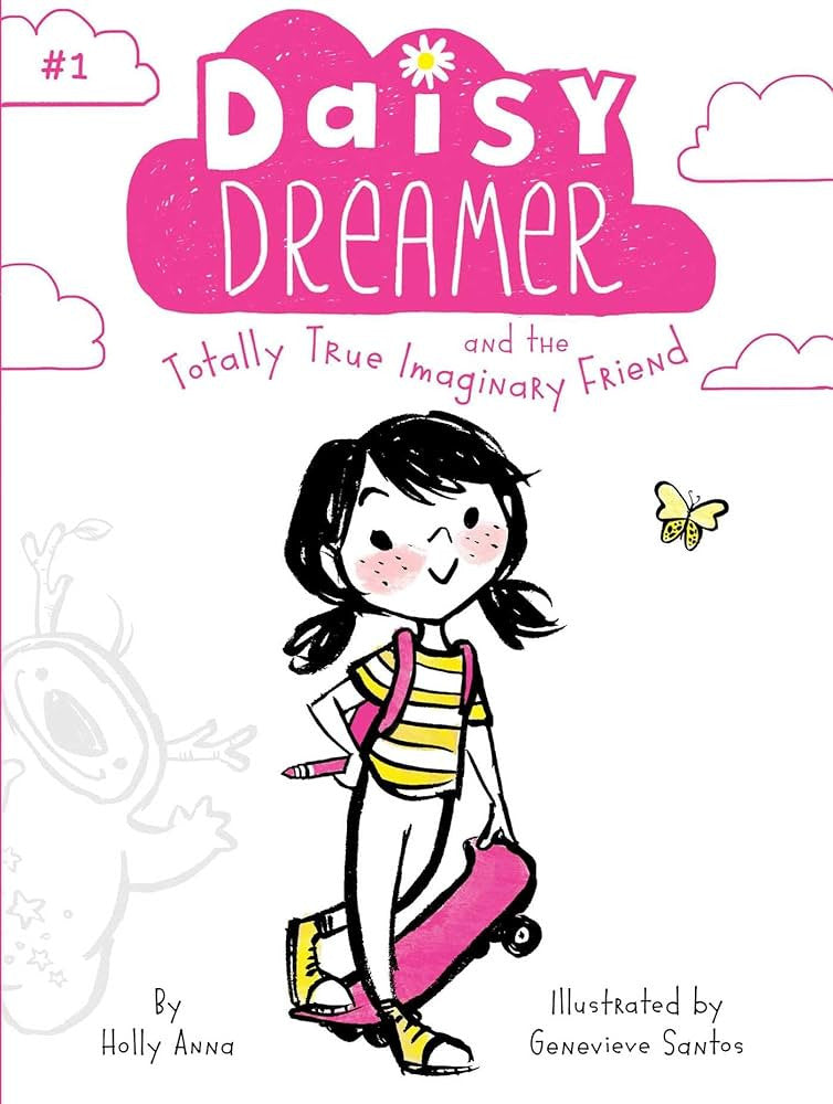Daisy Dreamer and the Totally True Imaginary Friend-rebooked, children's book, teenager's book, second hand book, english book, 小童書,青少年書,二手書,英文書
