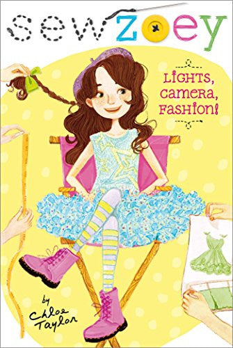 Sew Zoey - "Lights, Camera, Fashion!"-rebooked, children's book, teenager's book, second hand book, english book, 小童書,青少年書,二手書,英文書