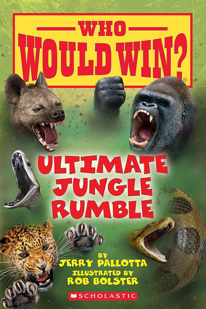 Who Would Win? - "Ultimate Jungle Rumble"-rebooked, children's book, teenager's book, second hand book, english book, 小童書,青少年書,二手書,英文書