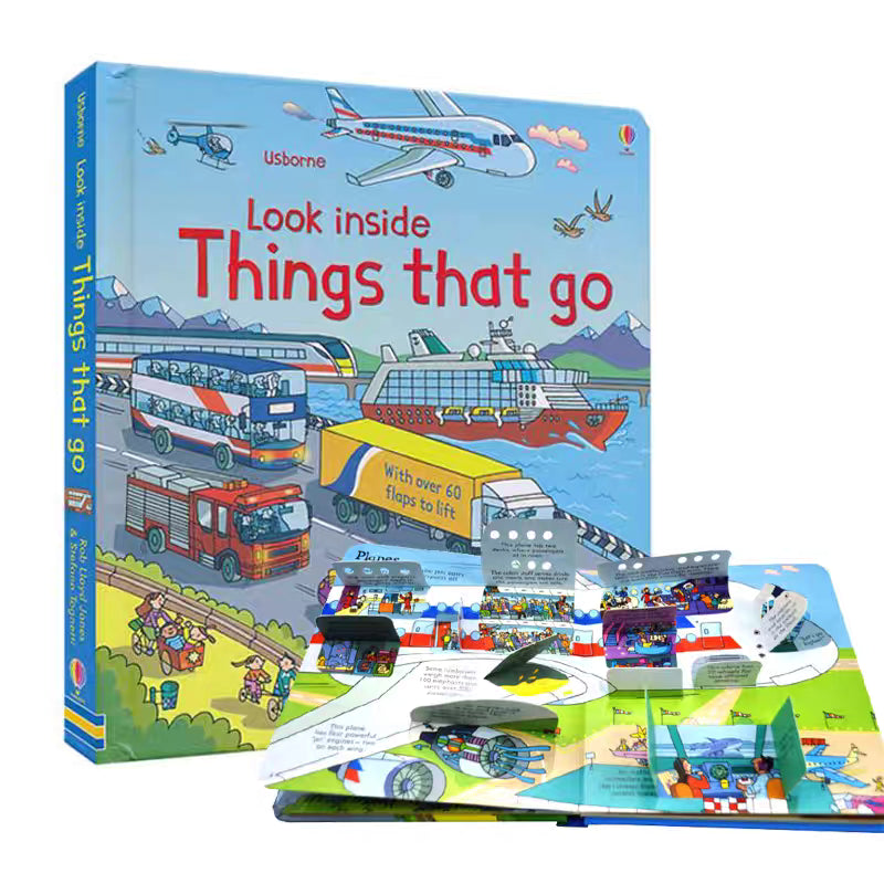 Usborne Look Inside Things that Go