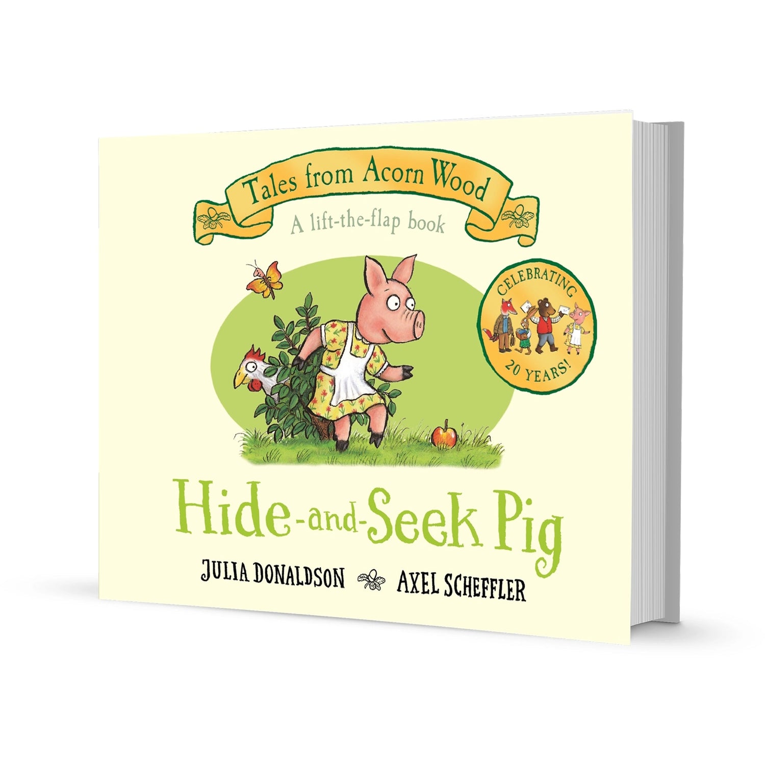 Hide-and-Seek Pig a lift-the-flap book-rebooked, children's book, teenager's book, second hand book, english book, 小童書,青少年書,二手書,英文書