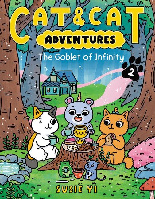 Cat & Cat Adventures - "The Goblet of Infinity"-rebooked, children's book, teenager's book, second hand book, english book, 小童書,青少年書,二手書,英文書