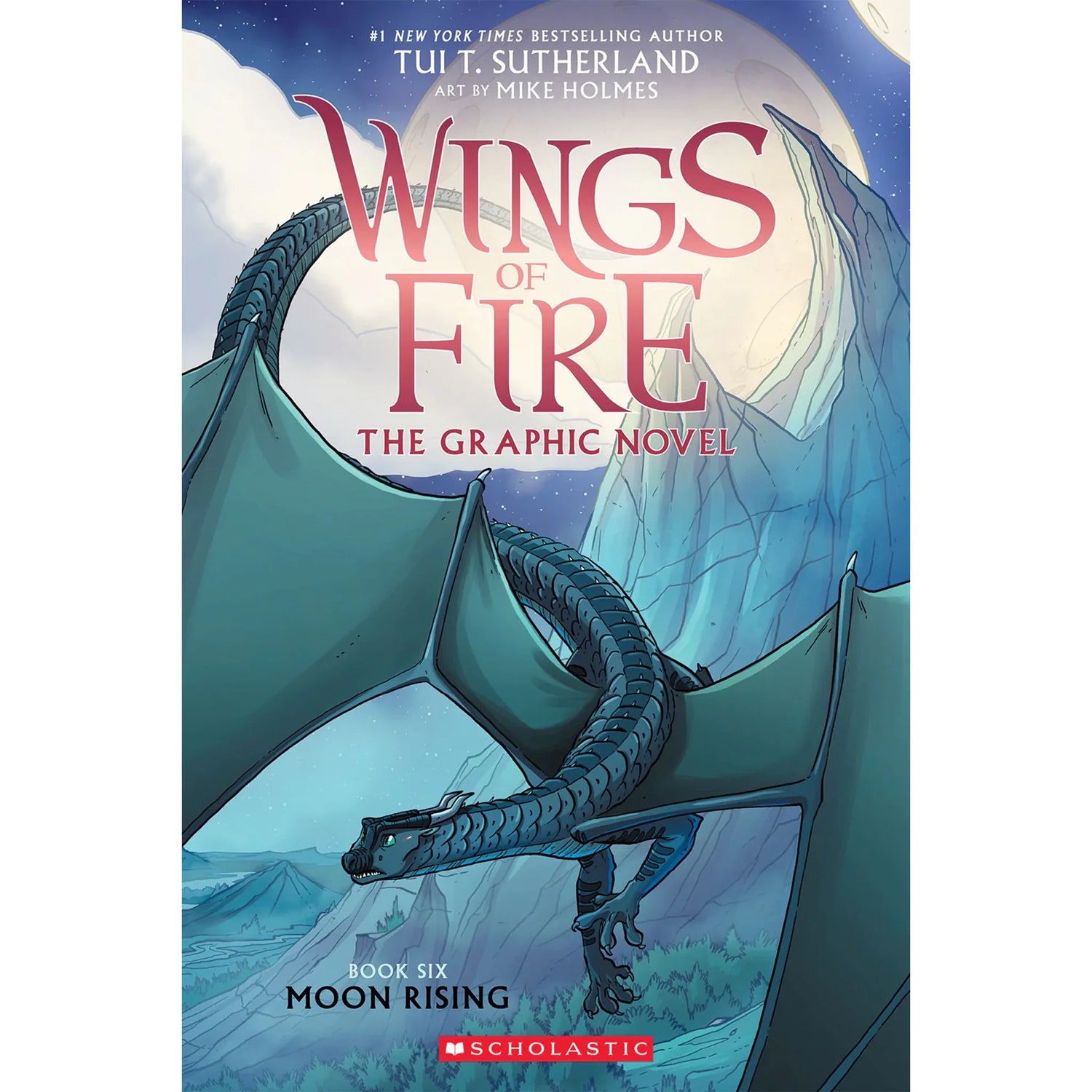 Wings of Fire The Graphic Novel (Book Six) - "Moon Rising"-rebooked, children's book, teenager's book, second hand book, english book, 小童書,青少年書,二手書,英文書