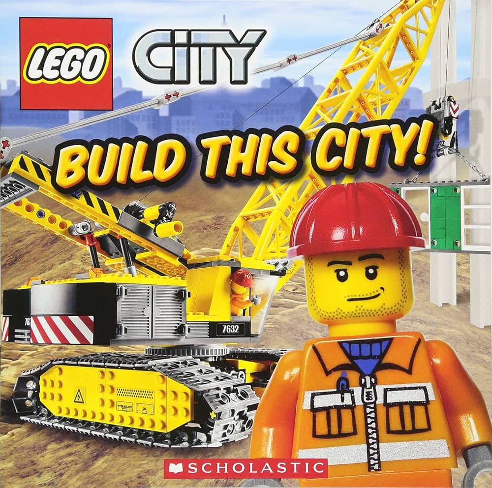 Lego City - "Build This City!"-rebooked, children's book, teenager's book, second hand book, english book, 小童書,青少年書,二手書,英文書