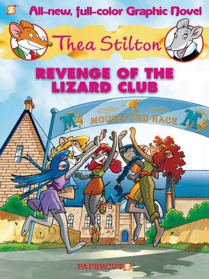 Thea Stilton - "Revenge Of The Lizard Club"-rebooked, children's book, teenager's book, second hand book, english book, 小童書,青少年書,二手書,英文書