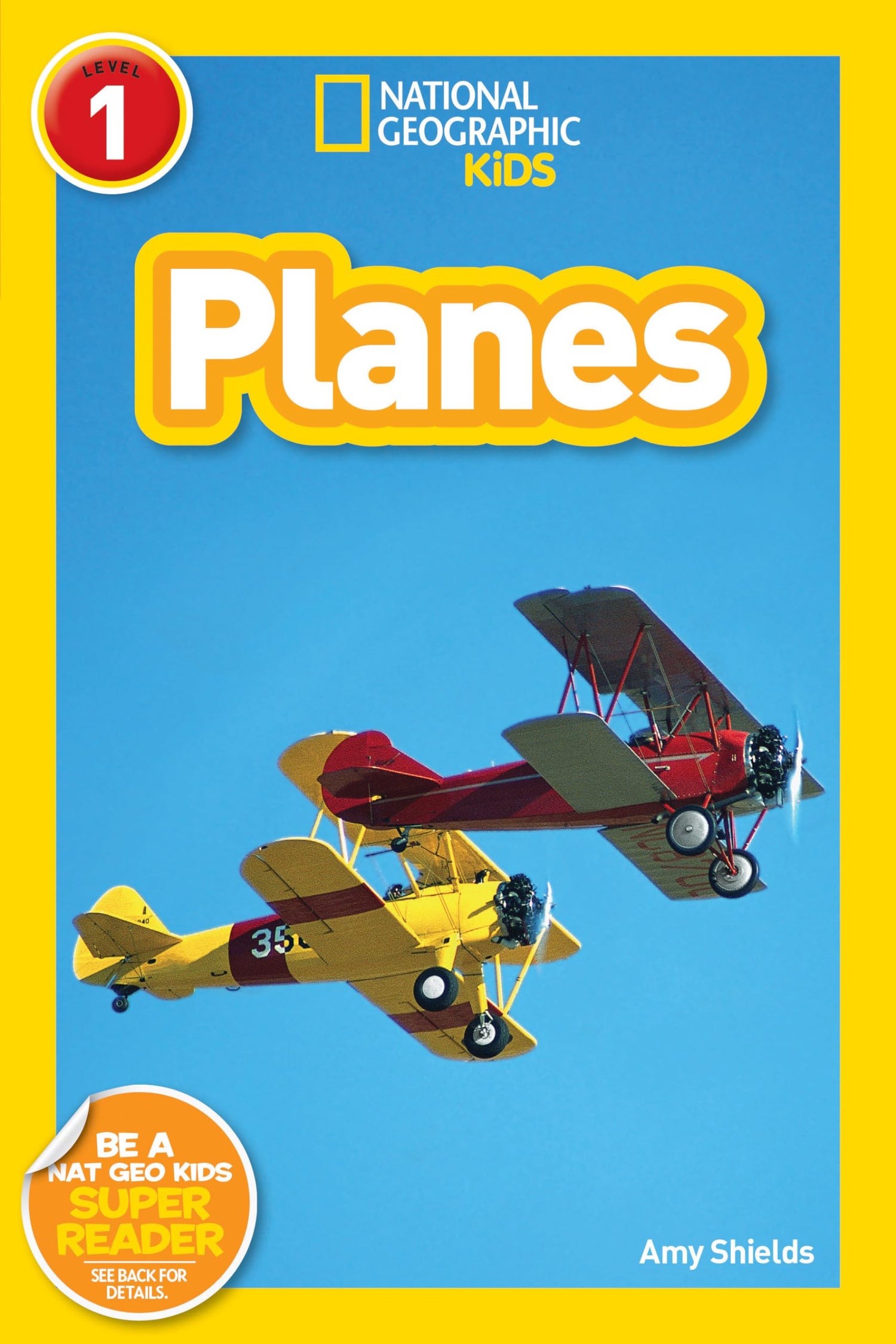 National Geographic Kids (Level 1) - "Planes"-rebooked, children's book, teenager's book, second hand book, english book, 小童書,青少年書,二手書,英文書