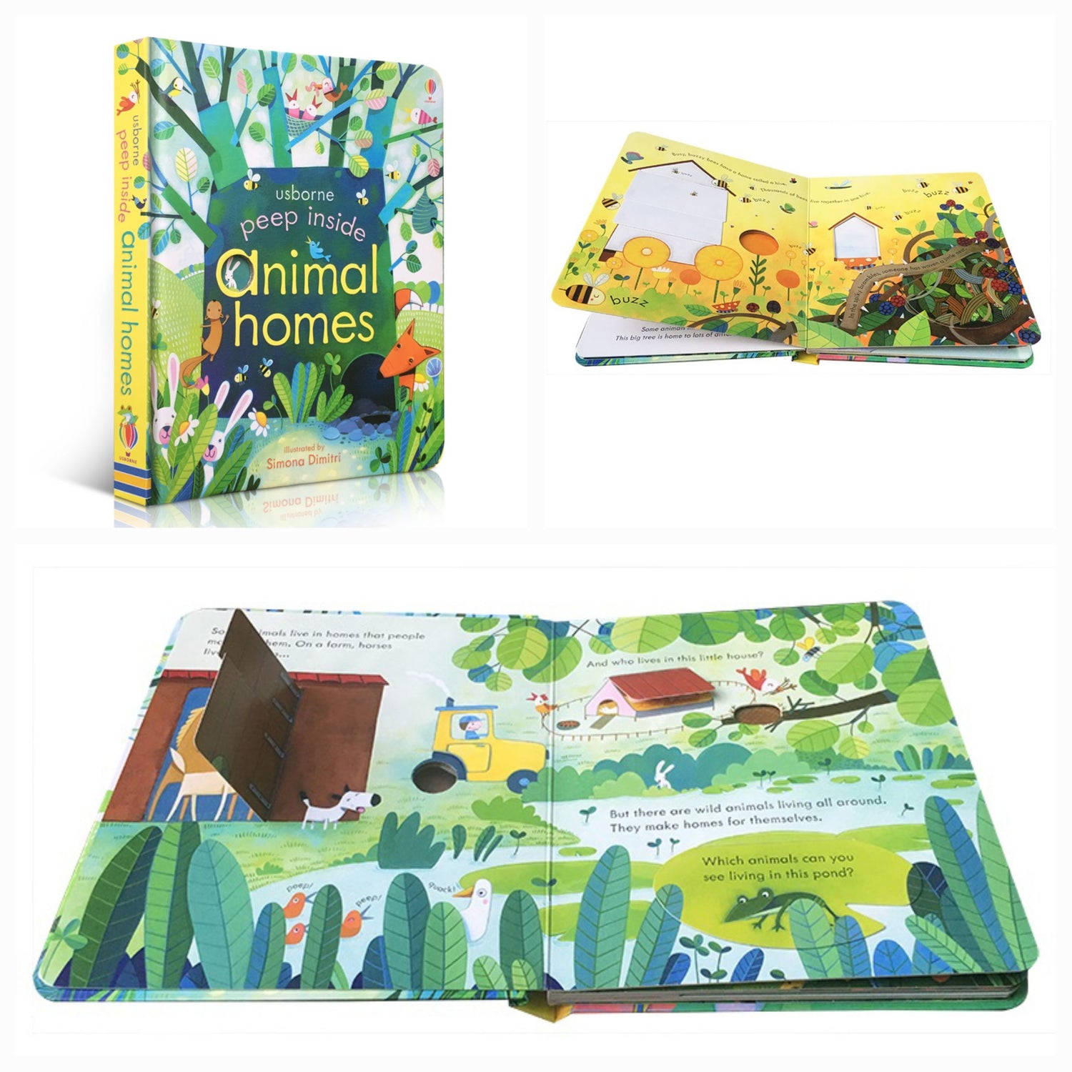 Usborne Peep Inside Animal Homes