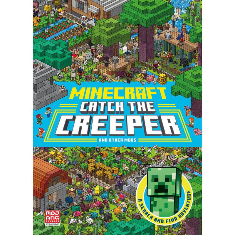 Minecraft Catch the Creeper and other Mobs-rebooked, children's book, teenager's book, second hand book, english book, 小童書,青少年書,二手書,英文書