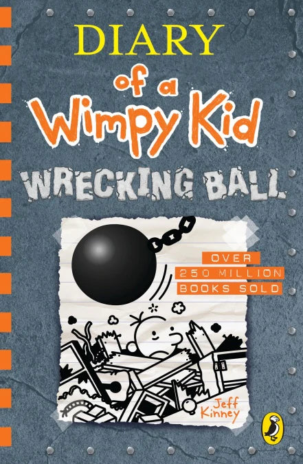 Diary of a Wimpy Kid Wrecking Ball-rebooked, children's book, teenager's book, second hand book, english book, 小童書,青少年書,二手書,英文書