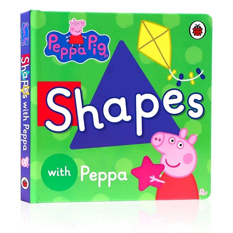 Peppa Pig - "Shapes with Peppa"-rebooked, children's book, teenager's book, second hand book, english book, 小童書,青少年書,二手書,英文書