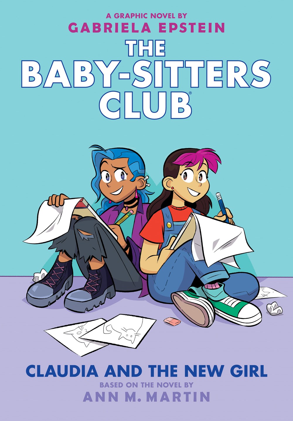 The Baby-Sitters Club - "Claudia and the New Girl"-rebooked, children's book, teenager's book, second hand book, english book, 小童書,青少年書,二手書,英文書