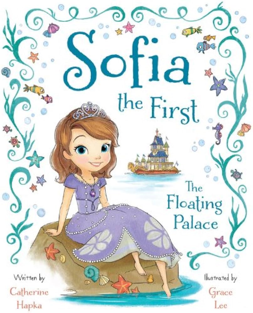 Sofia the First - "The Floating Palace"-rebooked, children's book, teenager's book, second hand book, english book, 小童書,青少年書,二手書,英文書